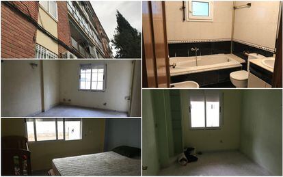 An apartment in Parla where the keys were handed over for €1,400.