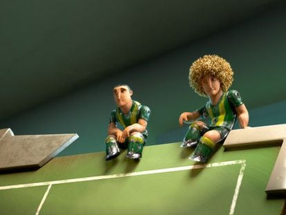 &#039;Futbol&iacute;n&#039; is a Spanish-Argentinean 3D animation about table soccer players, scheduled to be released in the fall of 2013. 