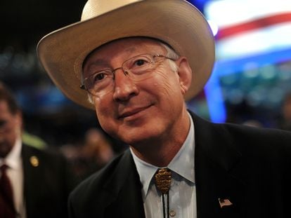 The United States ambassador to Mexico, Ken Salazar, in a file photo.