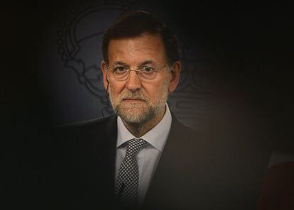 Prime Minister Mariano Rajoy, photographed at a November 27 press conference