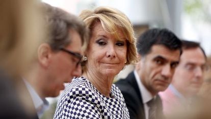 Esperanza Aguirre will face misdemeanor charges in a court.