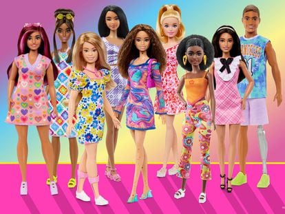 Barbie fashionistas, 2023 edition.