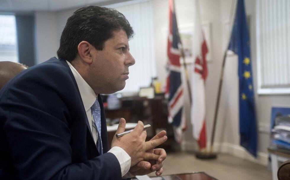 Fabian Picardo, Chief Minister of Gibraltar, in a 2007 file photo.