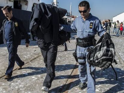 A Syrian sailor arrested during a drug bust in international waters was later released.