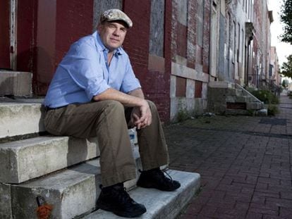 David Simon, in a promotional photograph for HBO.