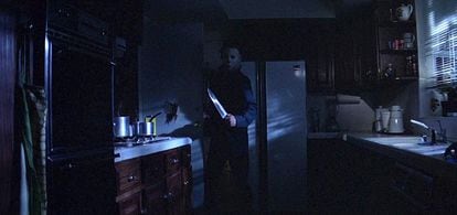 Michael Myers – the killer from the 'Halloween' saga – hides in the shadows and uses sharp weapons, like predatory animals. 