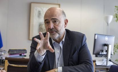 Pierre Moscovici, the EU finance commissioner.
