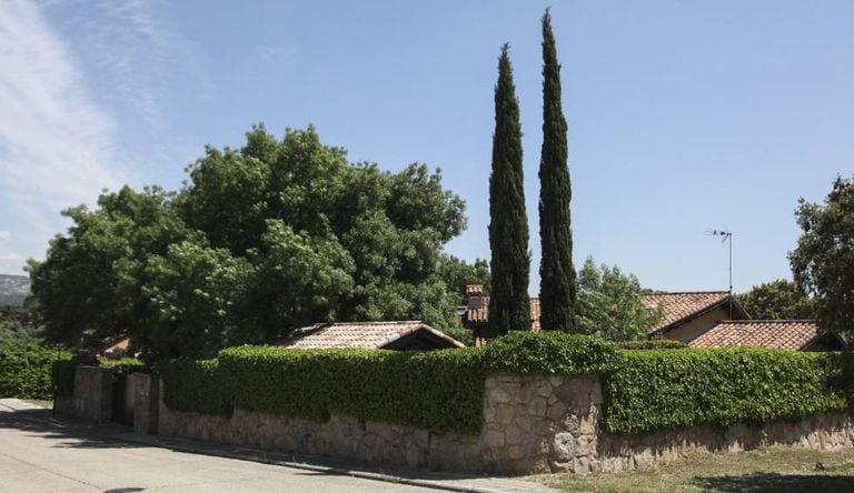 Pablo Iglesias and Irene Montero's home in Galapagar.