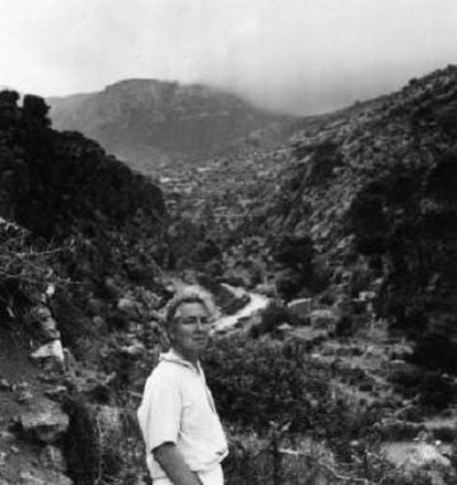 Robert Graves in Mallorca.