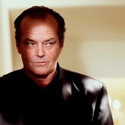 Jack Nicholson, bearer of the most famous receding hairline in Hollywood, poses in Los Angeles in 1993.