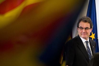 Catalonia regional premier Artur Mas. 