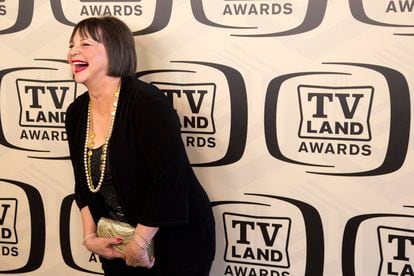Cindy Williams arrives to the TV Land Awards 10th Anniversary in New York on April 14, 2012.