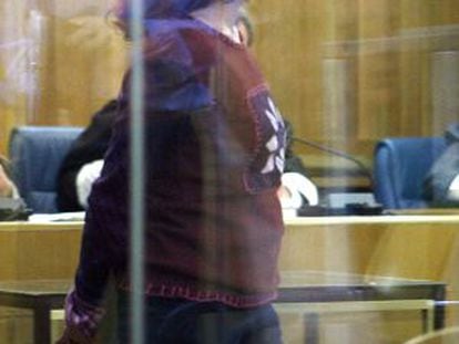 ETA terrorist In&eacute;s del R&iacute;o, pictured during a High Court trial in Spain.