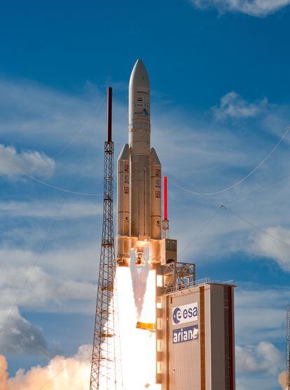 The 'Ariane 5' rocket