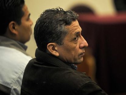 Antauro Humala in court this week.