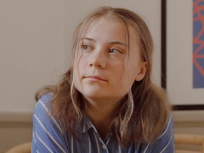 Greta Thunberg, in a photo shared by Penguin Random House.