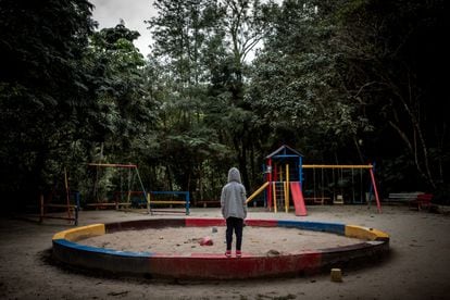 A park in São Paulo. More than half of all rape cases reported in Brazil were against children under the age of 13.