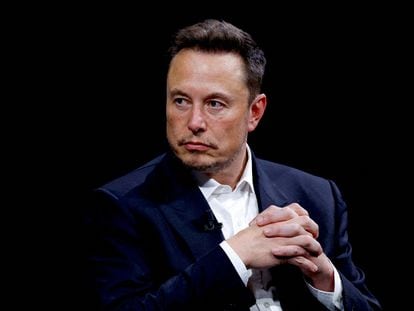 Elon Musk attends the Viva Technology conference dedicated to innovation and startups at the Porte de Versailles exhibition center in Paris, France, June 16, 2023.