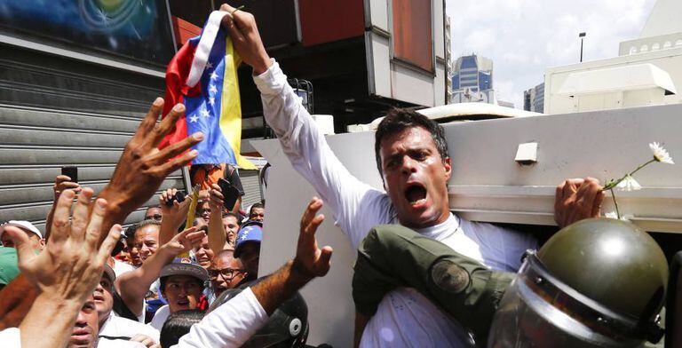 Leopoldo López in 2014.