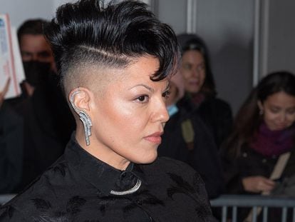 Sara Ramirez, who plays Che Díaz, at a screening of ‘And Just Like That’ in New York.