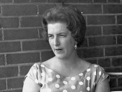 Researcher Yvonne Barr, in 1962, in an image provided by her daughter.