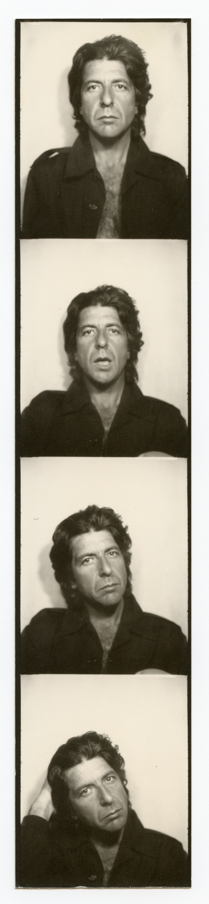 'Self Portrait', Leonard Cohen, circa 1975. © Leonard Cohen Family Trust