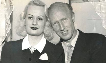 Edith Rogers and Harold E. Dahl were reunited in New York on March 17, 1940.