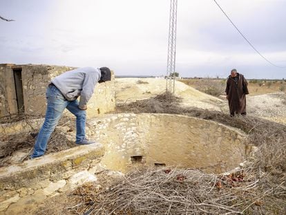 A dry well in Sisib, Tunisia; March 2022.