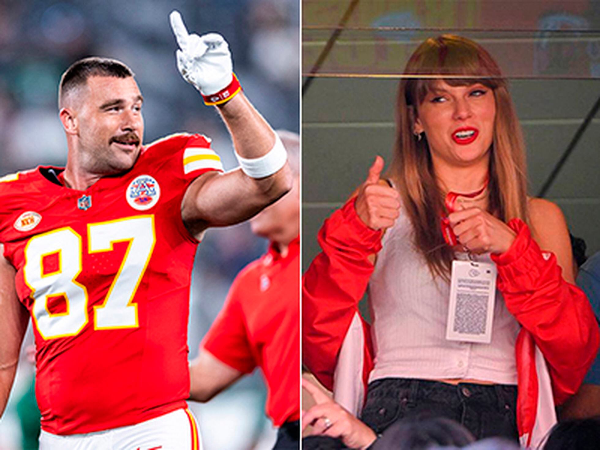 Travis Kelce and Taylor Swift Seen Holding Hands After Surprise