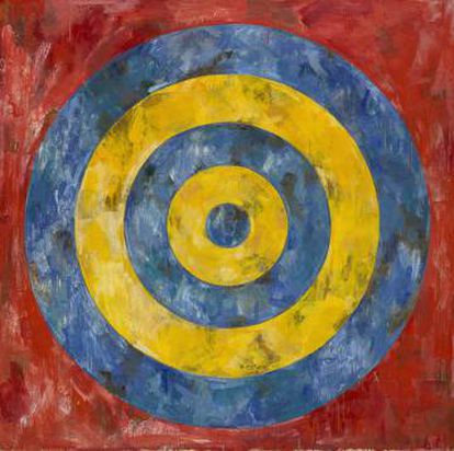 'Target' (1961), by Jasper Johns.
