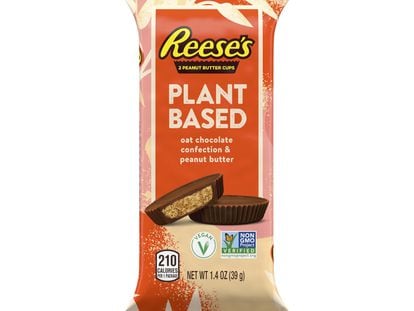 The company's new plant-based Reese's peanut butter cups.