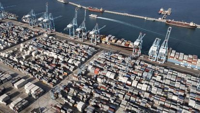 The port of Algeciras is one of the busiest in the world, and few containers get checked.