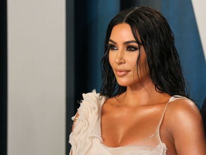 Kim Kardashian, in a 2020 file image.
