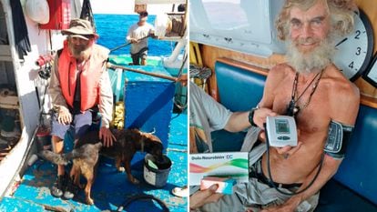 Rescued Australian man who was adrift 3 months in Pacific with dog  'grateful' to be alive, International