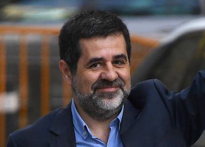 Jordi Sànchez, who is currently in pre-trial detention for sedition.
