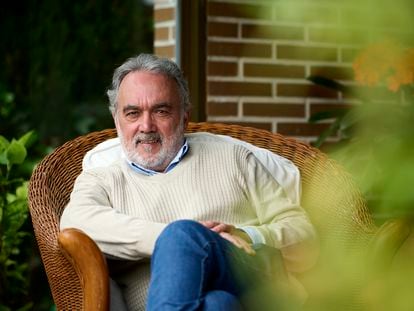 Clinical psychologist and sex educator José Luis Garcia in Pamplona, April 2023.