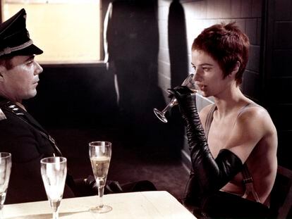 Dirk Bogarde and Charlotte Rampling in ‘The Night Porter’ (1974), directed by Liliana Cavani.