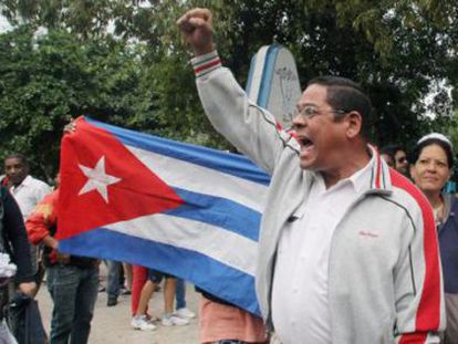 Activists arrested on Human Rights Day in Cuba.