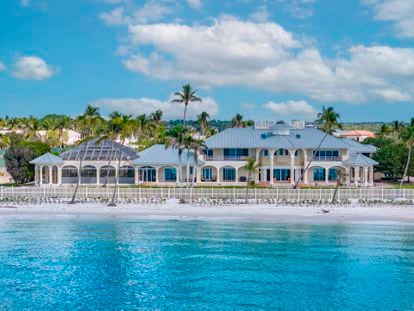 America's most expensive home for sale has three mansions and is located in Naples, Florida.