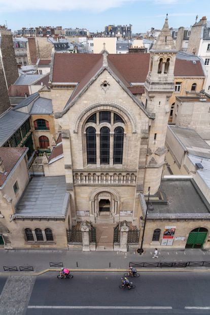 The front of the Claretian mission church in Paris, located at 51 bis, Rue de la Pompe.