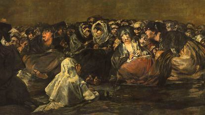 'Witches' Sabbath or The Great He-Goat,' by Francisco Goya.