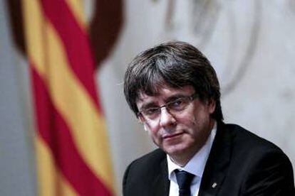 Ousted premier Carles Puigdemont led the illegal independence push.