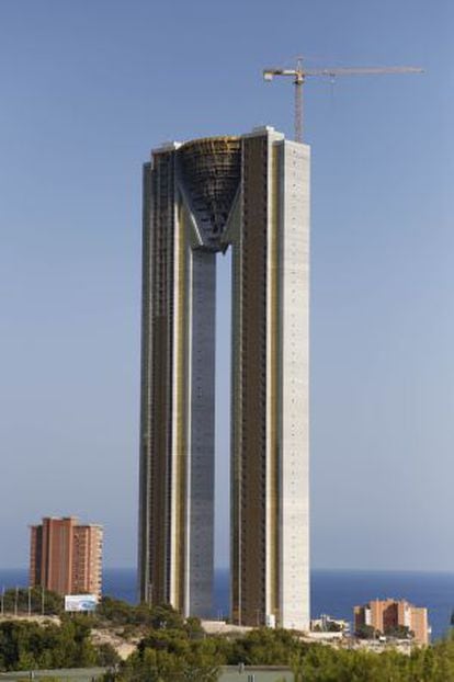 Skyscrapers such as the Intempo Building (now completed) are the hallmark of Benidorm.