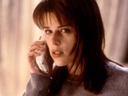Neve Campbell in the first film of the 'Scream' franchise.