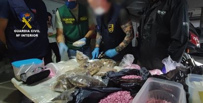 Drug raid in Spain