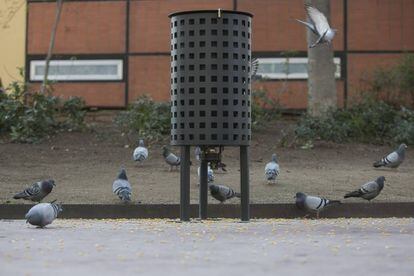 The new dispensers in Barcelona.