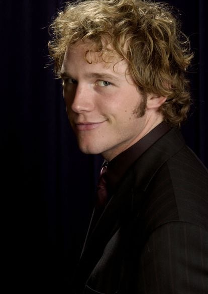A young Chris Pratt poses during the 29th People's Choice Awards in Los Angeles in 2003.