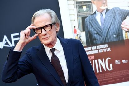 Bill Nighy at the 'Living' premiere on November 6, 2022.
