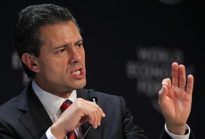 Mexican President Enrique Pe&ntilde;a Nieto.