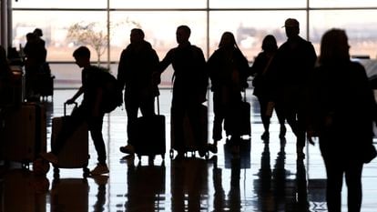 People pass through Salt Lake City International Airport Wednesday, Jan. 11, 2023, in Salt Lake City. Feb. 13, 2024.